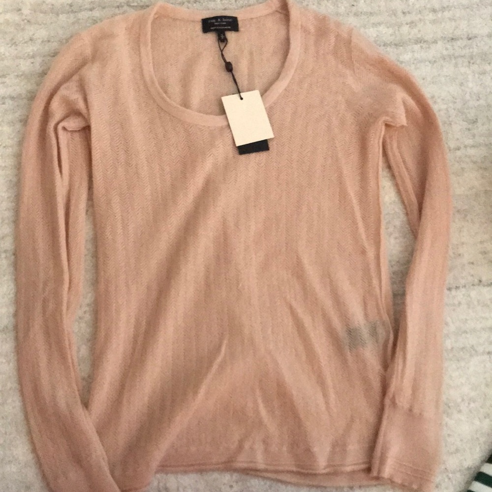 NWT rag & bone REAL CASHMERE sweater